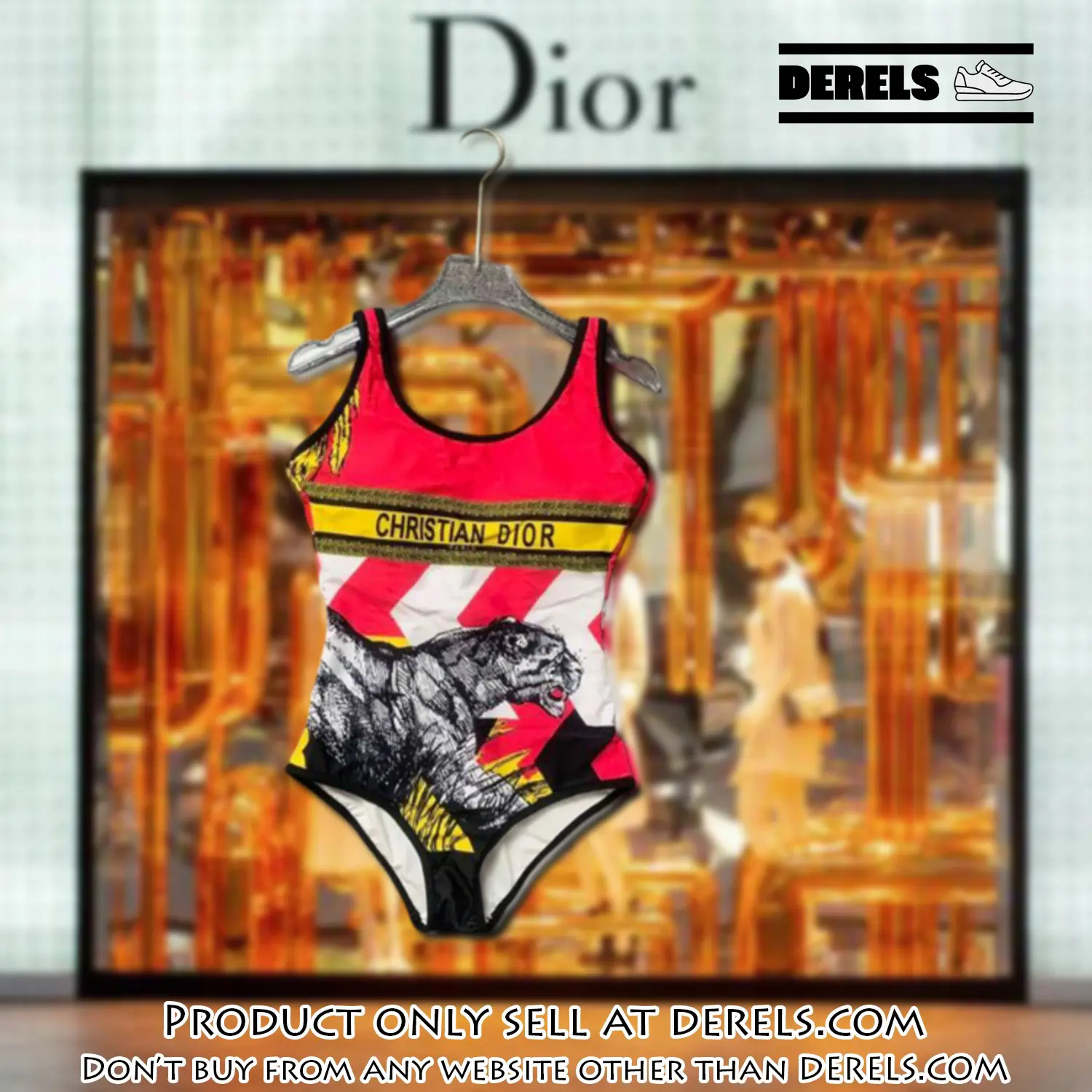 Christian dior swimwear beachwear one piece swimsuit osw1045 dr3415798